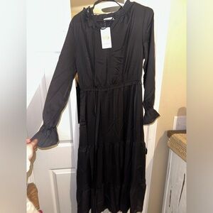 Never worn black dress, from Amazon!
